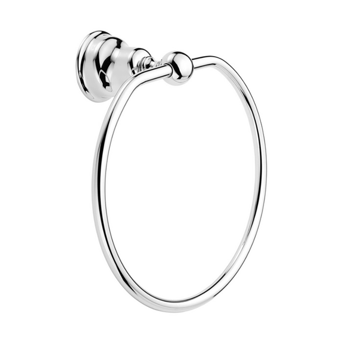 Cisal Arcana Полотенцедержатель-кольцо d21,5 см, подвесной, цвет: chrome AR09022021