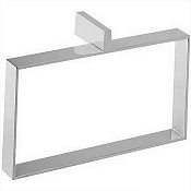 Cisal Quad Полотенцедержатель 25 см, подвесной, цвет: chrome QU09022021