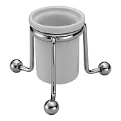 Cisal Arcana Стакан настольный, керамический, цвет: chrome AR09047021