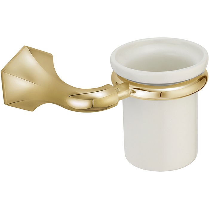 Cisal Cherie Стакан подвесной, керамический, цвет: 24k gold CE09050024