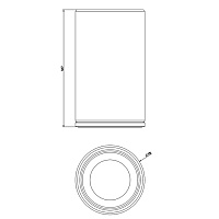Gessi Inciso Стакан для зубных щеток настольный, керамический, цвет: finox brushed nickel 58531#149