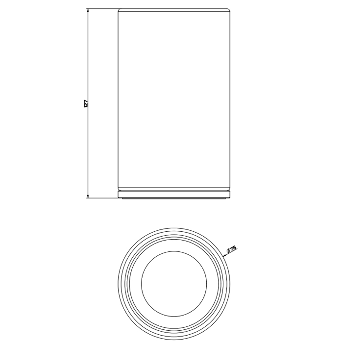 Gessi Inciso Стакан для зубных щеток настольный, керамический, цвет: finox brushed nickel 58532#149