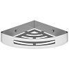 Gessi Rilievo Полочка для душа угловая 20х20 см, цвет: chrome 59561#031