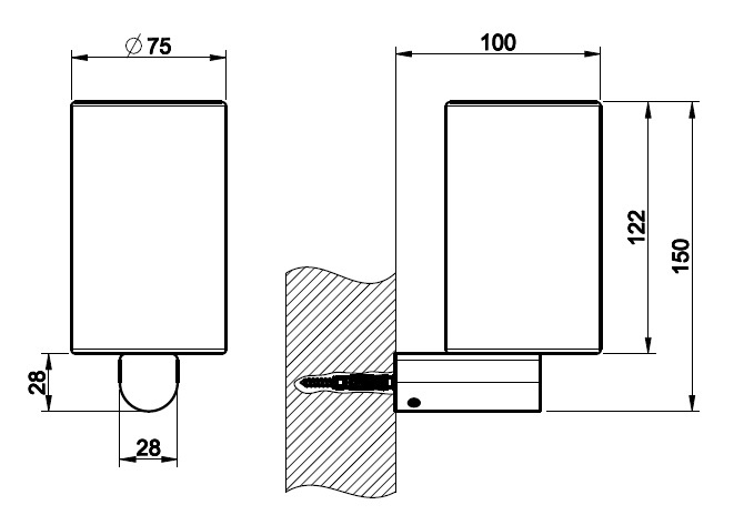 Gessi Rilievo Стакан для зубных щеток подвесной, керамический, цвет: черный 59508#299