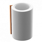 Bertocci Easy Стакан для зубных щеток настольный, керамический, цвет: розовое золото 130 0930 5500