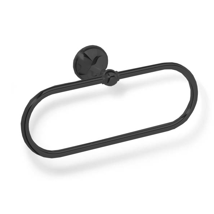Bertocci Scacco Полотенцедержатель кольцо, цвет черный матовый 100 1005 0800