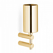 Bongio T Collection Стакан для зубных щеток настольный, латунный, цвет: золото 24К 30013OR00