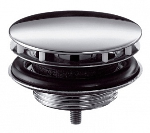 Hansgrohe Донный клапан с фиксированной крышкой, для раковины, универсальный, цвет: хром 50001000