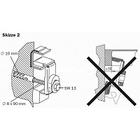 Kaldewei Комплект креплений к стене 687675130000