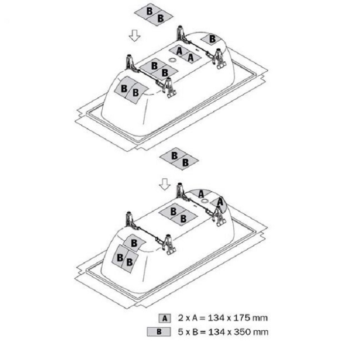 Kaldewei Накладки шумопоглощающие для ванны 687675730000