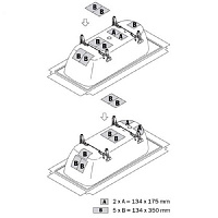 Kaldewei Накладки шумопоглощающие для ванны 687675730000