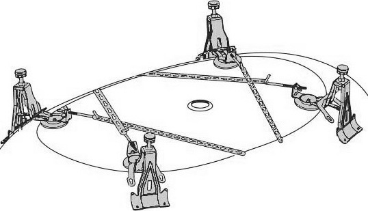Kaldewei Mod.5037 Специальные ножки для ванны Punta/Duo/Cayono  583170000000
