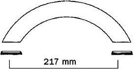 Kaldewei Ручки для ванны универсальные, тип А 587670000999
