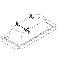 Kaldewei Classic Duo Ножки 581670000000