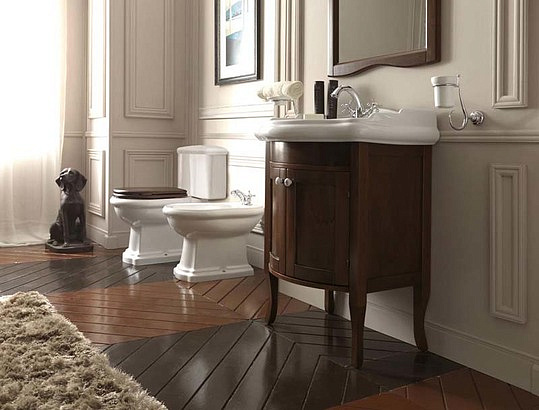 Kerasan Retro Бачок для унитаза моноблок, без трубы и механизма, цвет: Bianco lucido 108101