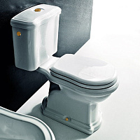 Kerasan Retro Бачок для унитаза моноблок, без трубы и механизма, цвет: Bianco lucido 108101