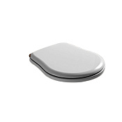 Kerasan Retro Крышка-сиденье для унитаза, крепление бронза, цвет: Bianco lucido 109301