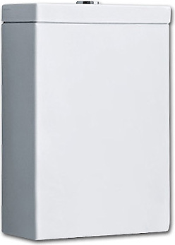 Kerasan Ego Бачок для унитаза моноблок, без механизма, цвет: Bianco lucido 318101
