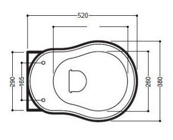 Kerasan Retro Крышка-сиденье для унитаза, крепление хром, цвет: Bianco lucido 109001
