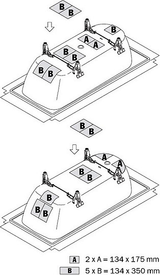 Kaldewei Накладки шумопоглощающие для ванны 687675590000