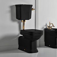 Kerasan Труба сливная для низкого подвесного бачка, цвет: Oro 757191