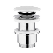 Globo T-Edge Донный клапан без перелива, с керамической крышкой, цвет: белый глянцевый FI024BI