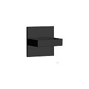 Gessi Rettangolo Запорный вентиль для термостата, внешняя часть, цвет: matte black 43264#299