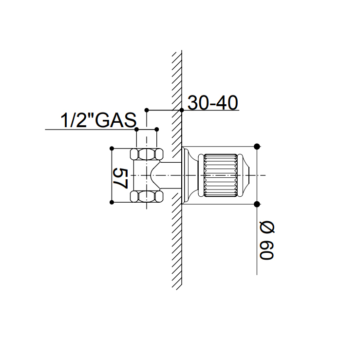 Bongio Cristallo Кран, цвет хром/хрусталь 04500CR00