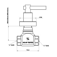 Bongio T Lever Кран, цвет хром 31498CR00
