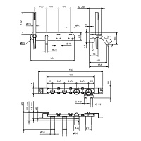Fantini Nice Ручка для смесителя, цвет черный 65 F3 S248