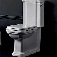 Kerasan Waldorf Бачок для унитаза моноблок с боковой ручкой, без механизма, цвет: Bianco lucido 417901