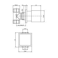 Fima Carlo Frattini Fit Запорный клапан, цвет хром F3523/1CR
