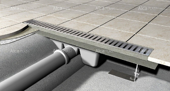 Душевой лоток AlcaPlast APZ6 850 с опорами APZ6-850