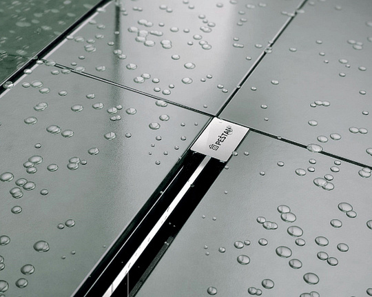 Pestan Confluo Slim Line 550 Душевой лоток с решеткой 55 см., цвет: хром матовый 13100032