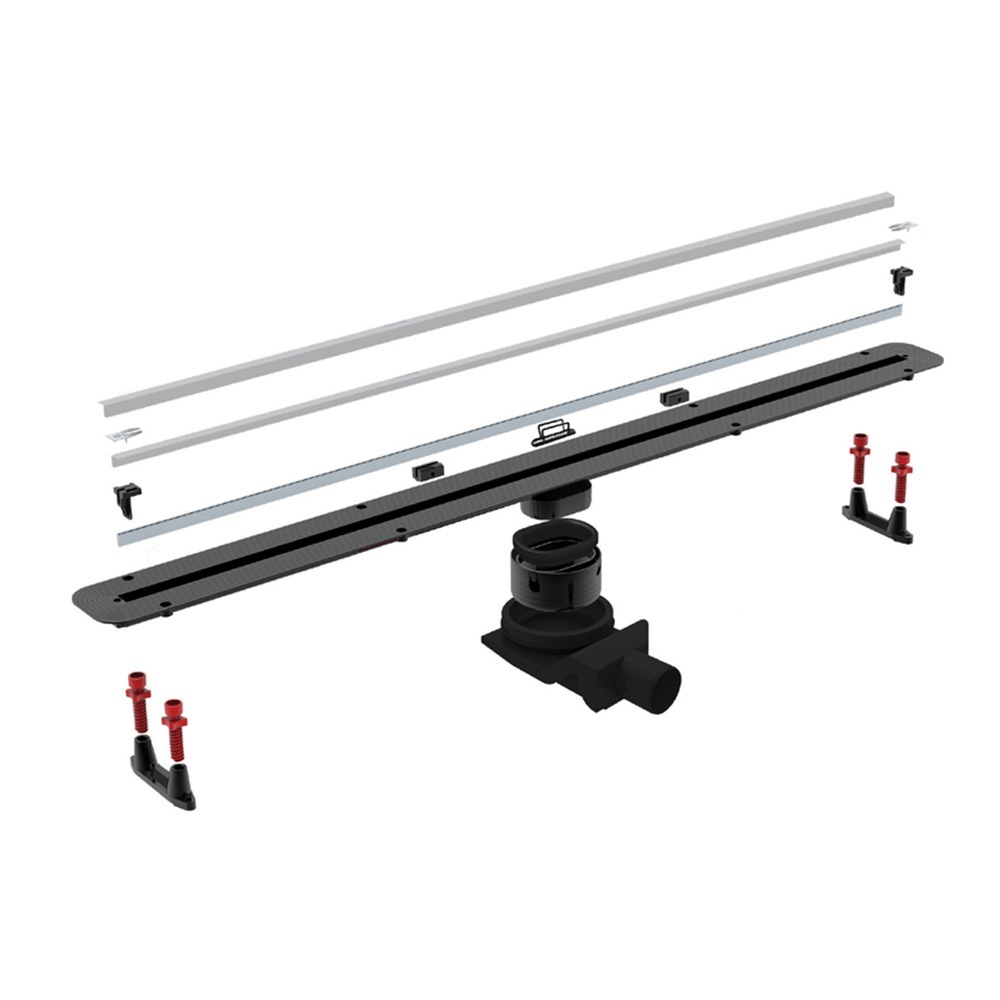 Pestan Confluo Slim Line 550 Душевой лоток с решеткой 55 см., цвет: хром матовый 13100032