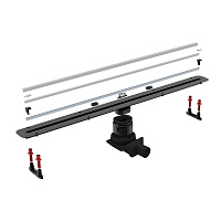 Pestan Confluo Slim Line 550 Душевой лоток с решеткой 55 см., цвет: хром матовый 13100032