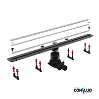 Душевой лоток Pestan Confluo Slim Line 750 с решеткой 13100034