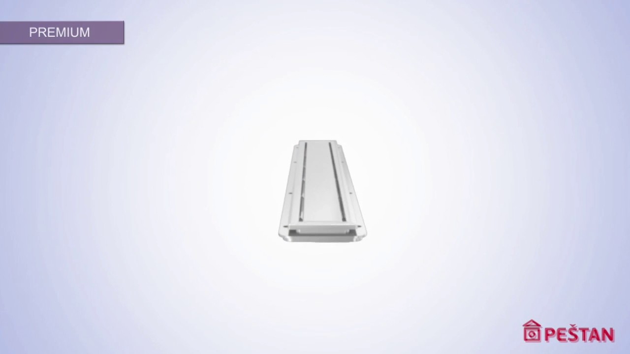 Душевой лоток Pestan Confluo Premium Gold Line 450 с решеткой 13100051