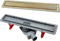 Душевой лоток Pestan Confluo Premium Gold Line 450 с решеткой 13100051