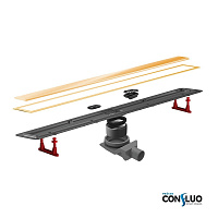 Душевой лоток Pestan Confluo Premium Gold Line 450 с решеткой 13100051