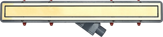 Душевой лоток Pestan Confluo Premium Gold Line 750 с решеткой 13100054
