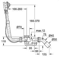 Слив-перелив Kaldewei KA 4080 687772000001