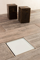 Pestan Dry White Glass Точечный трап 10х10 см, цвет: белый 13000104