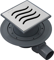 Pestan Tide Точечный трап 15х15 цвет:хром 13000004