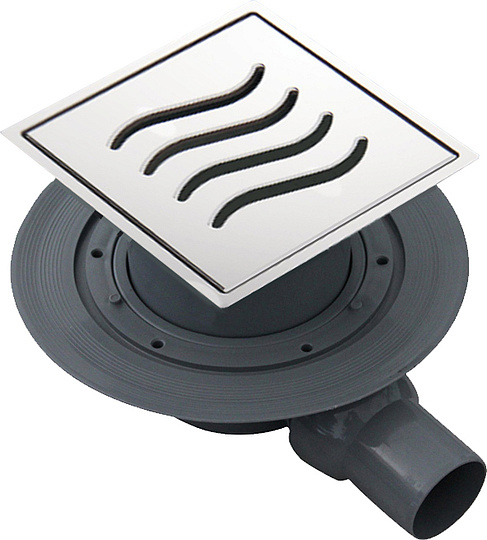 Pestan Tide Mask Точечный трап 15х15 см, цвет: хром 13000070