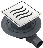 Pestan Tide Mask Точечный трап 15х15 см, цвет: хром 13000070