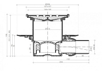 Pestan Drops Mask Точечный трап 15х15 см, цвет: хром 13000072