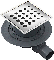 Pestan Drops Mask Точечный трап 15х15 см, цвет: хром 13000072