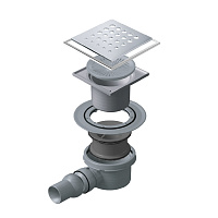 Pestan Drops Mask Точечный трап 15х15 см, цвет: хром 13000072