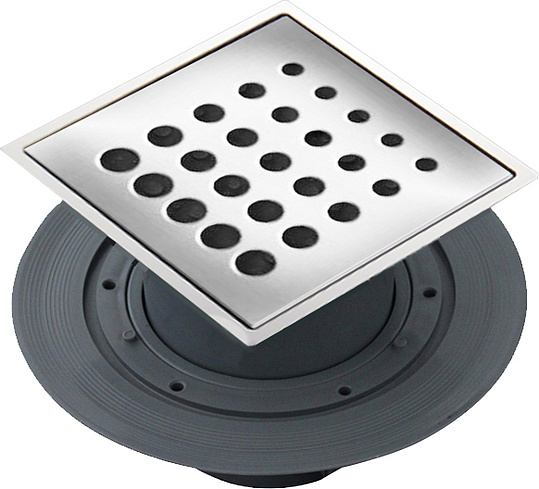 Pestan Drops Mask Точечный трап 15х15 см, цвет: хром 13000075